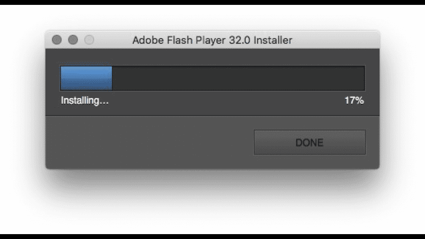 flash player for mac version check